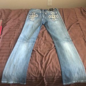 Size 28 Boot cut Miss Me Jeans